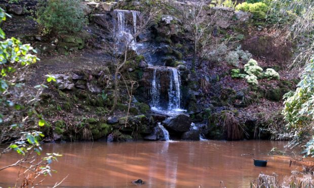 Sepa reports the source of silt in the pond at Johnston Gardens has been identified