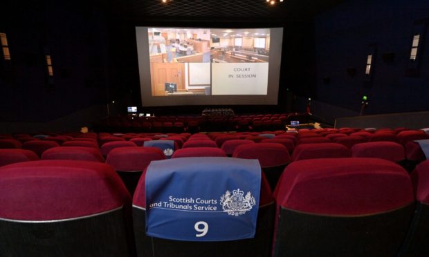 The Shiprow Vue Cinema was converted into a courtroom for juries to hear cases.