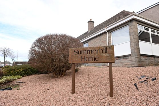 Summerhill Care Home, Summerhill Road, Aberdeen.