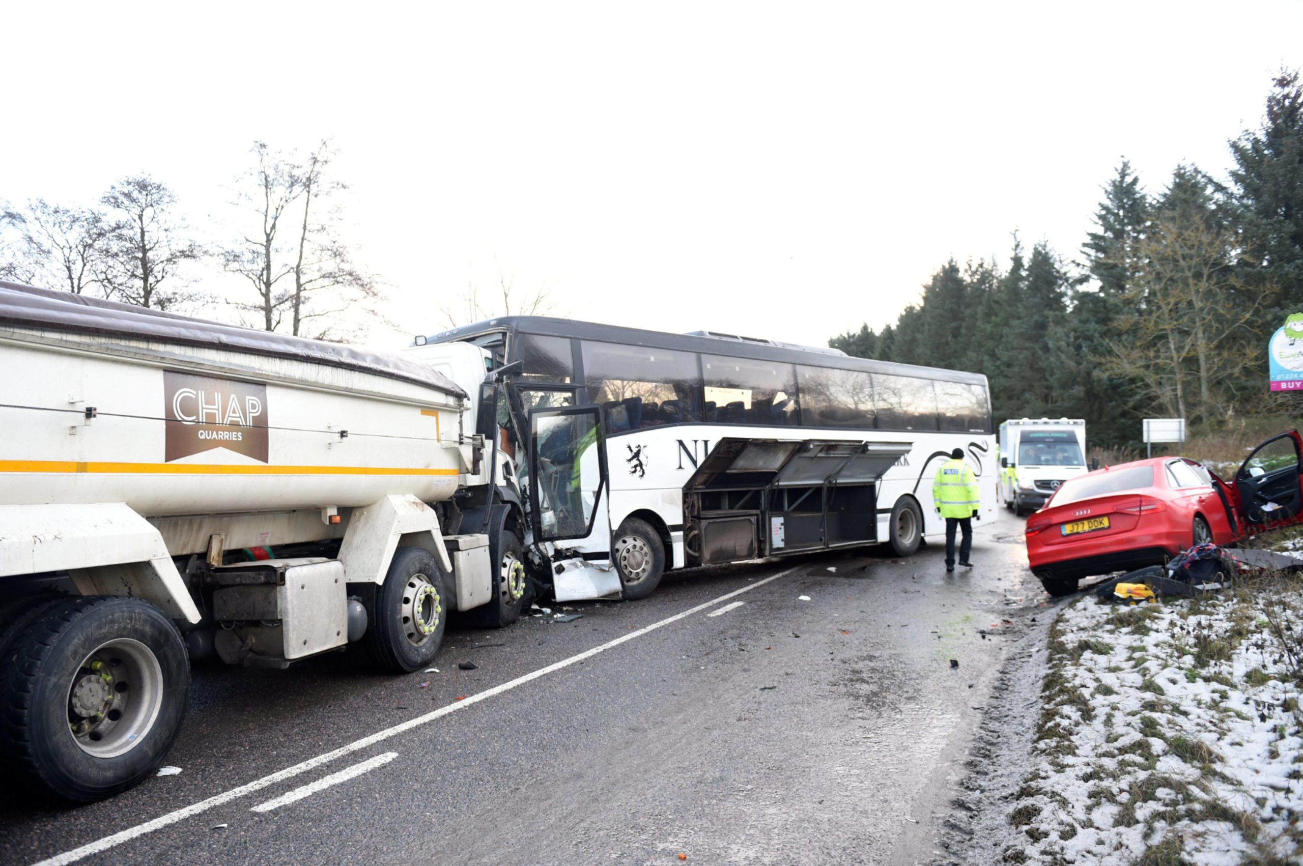 School bus driver died after car skidded on ice and crashed into his vehicle, court hears - Vimarsana News