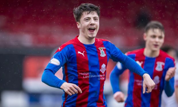 Daniel MacKay celebrates scoring against Ayr.