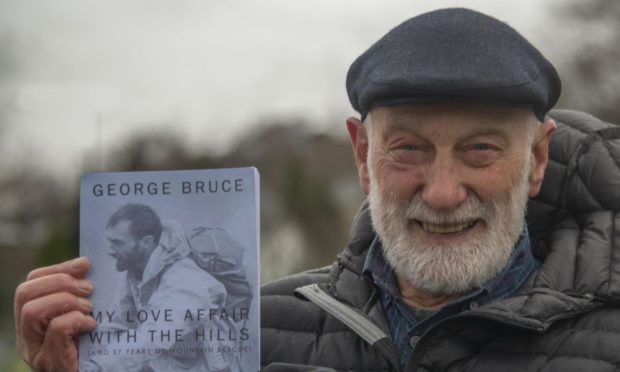 George Bruce was a member of Lochaber Mountain Rescue team for 37 years.