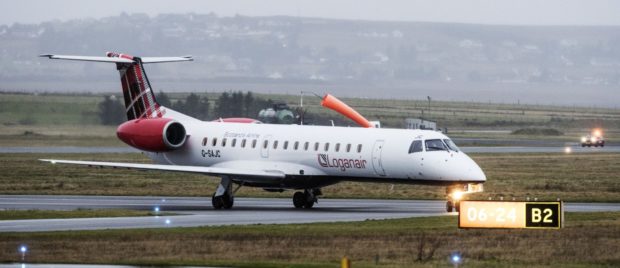 A Loganair flight declared an emergency