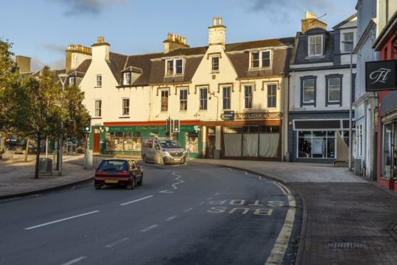 Buses in Stornoway have been cut back today due to a Covid case