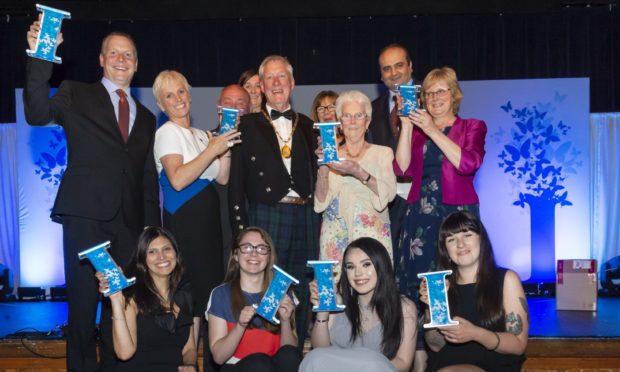 Winners of the Inspiring Aberdeenshire awards 2019
