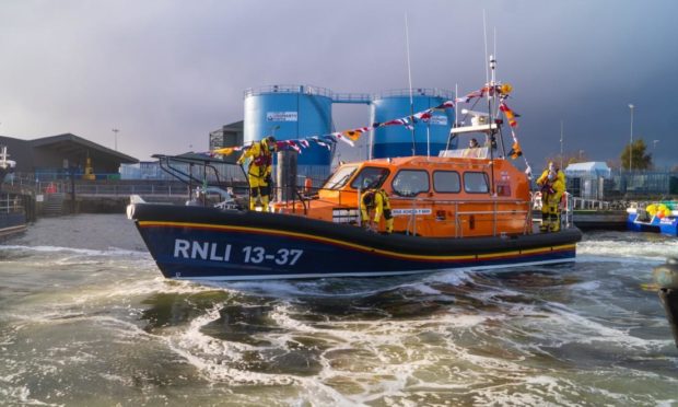 New Invergordon Lifeboat ready for action.