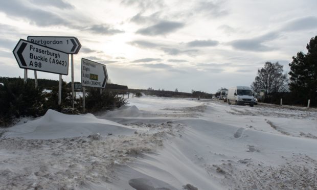 Crews battled extreme weather at the weekend.
