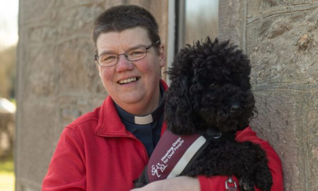 Rev Mary Whittaker, the first deaf Church of Scotland minister.