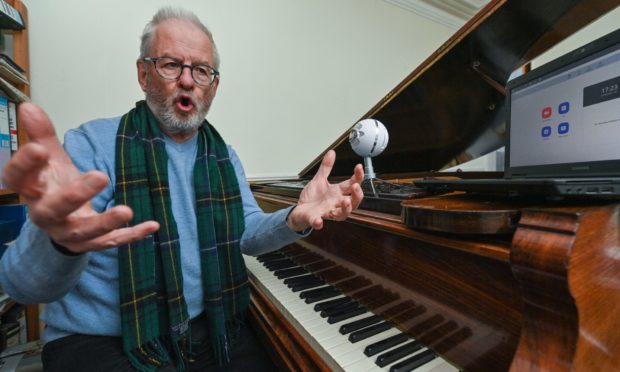 Bill Henderson of The Forres Big Choir