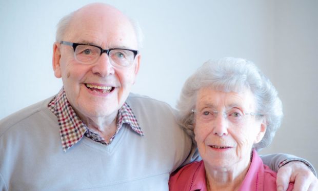 Jack and Mamie Cree from Keith are celebrating their 75th wedding anniversary.