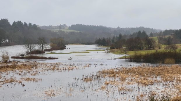 Peterculter golf club flood