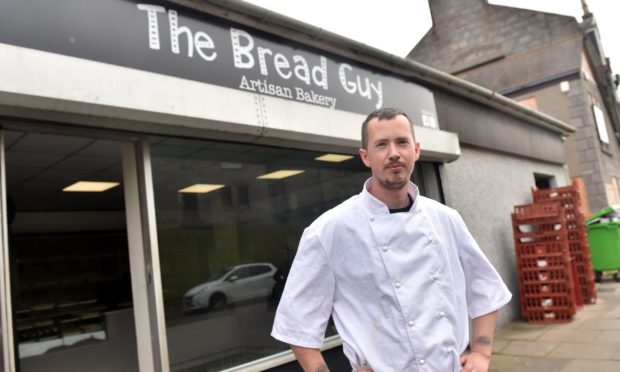 Gary McAllister, co-owner and head baker of The Bread Guy.
