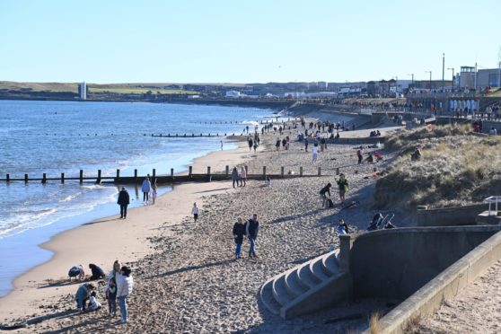 The administration has proposed a £150 investment in links between Aberdeen beach and the city centre.