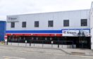 Bristow's facility at Aberdeen Airport.