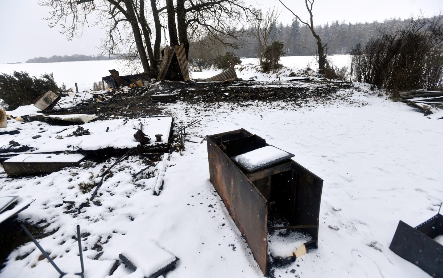 Equipment and buildings at Kemnay Short Bore Rifle Club were torched on Friday evening. 