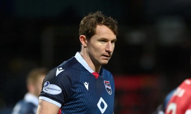 Ross County defender Callum Morris.