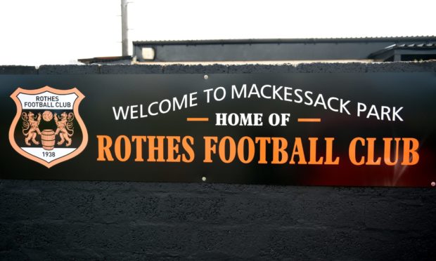 Mackessack Park, the home of Rothes.