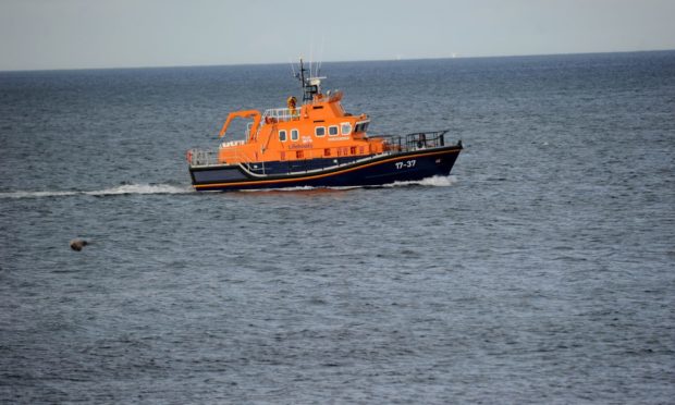 Buckie lifeboat. Picture by Gordon Lennox