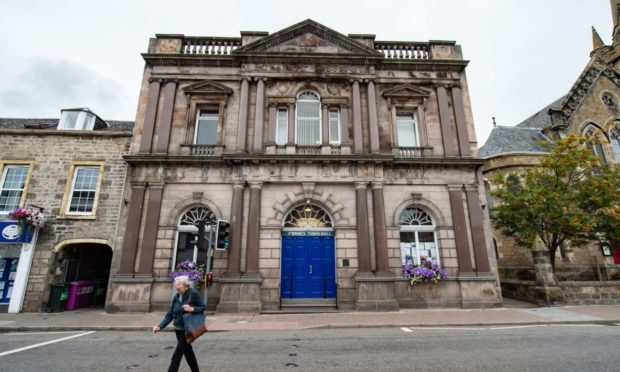 Forres Town Hall.