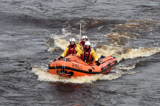 One of Aberdeen's lifeboats. Picture by Kenny Elrick