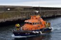 Fraserburgh RNLI was tasked to a person in the water