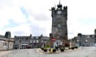 The square in Dufftown.