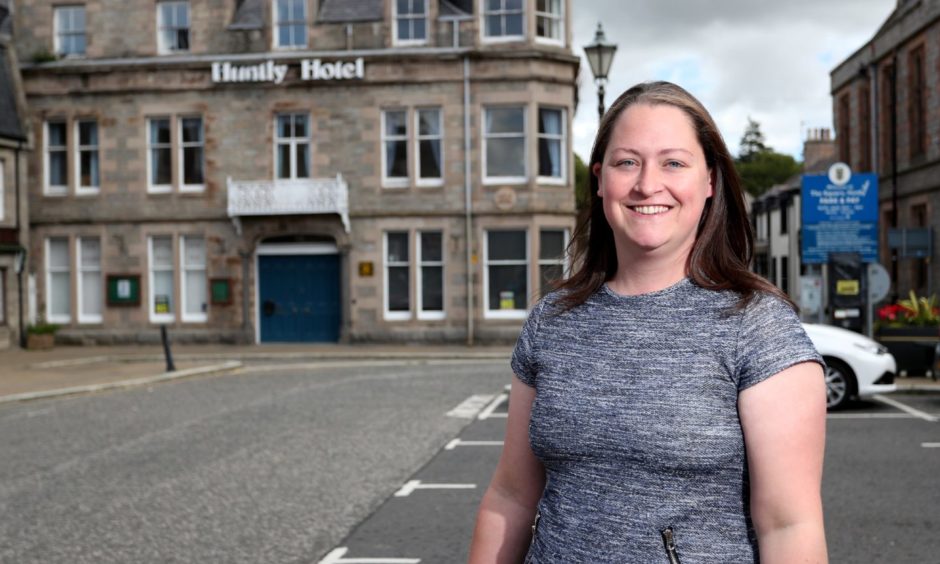 SNP Councillor Gwyneth Petrie, who is seeking re-election in the Huntly, Strathbogie and Howe of Alford ward.