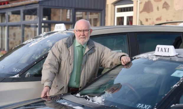 Andrew MacDonald, chairman of Inverness Taxi Alliance says a cabs for jabs scheme would benefit both drivers and vulnerable members of society.