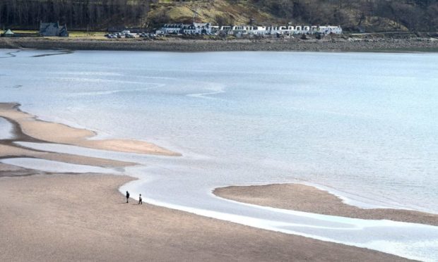 Picturesque Applecross Bay. Picture by Sandy McCook.