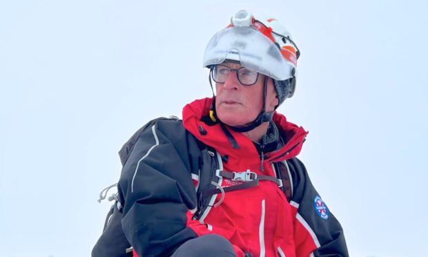 Patterdale Mountain Rescue Team volunteer Chris Lewis, 60, who suffered life-changing injuries when he fell while on a call out to help campers who were breaching lockdown rules in the early hours of Saturday February 6.