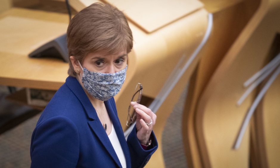 First Minister Nicola Sturgeon said the question of gyms being allowed to open earlier after this lockdown was "reasonable".