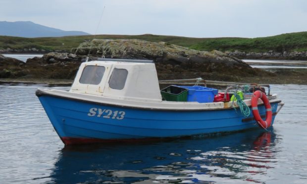 The single-handed creel fishing boat May C.