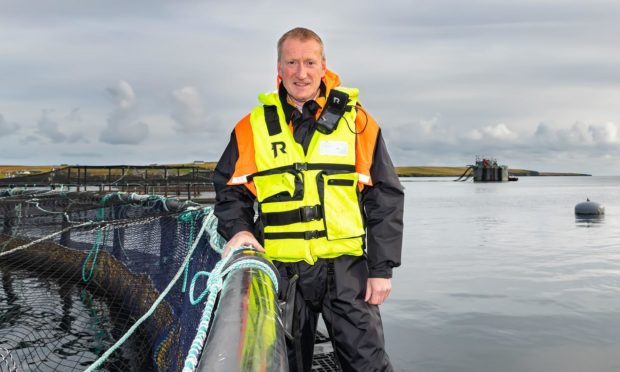 Tavish Scott, chief executive of the SSPO. 
 
Picture supplied by Scottish Salmon Producers Organisation (SSPO).