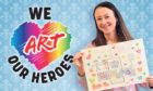 Johanna Basford is supporting our We Art Our Heroes campaign.