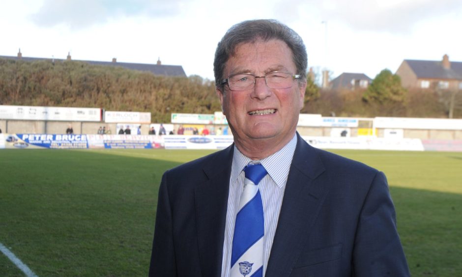 Peterhead chairman Rodger Morrison. Image: Darrell Benns/DC Thomson