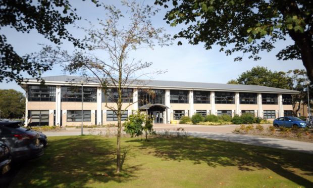 NHS Grampian's headquarters in Aberdeen.