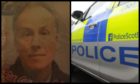 Frank Grant was reported missing from Montgomerie Drive, Nairn, yesterday.