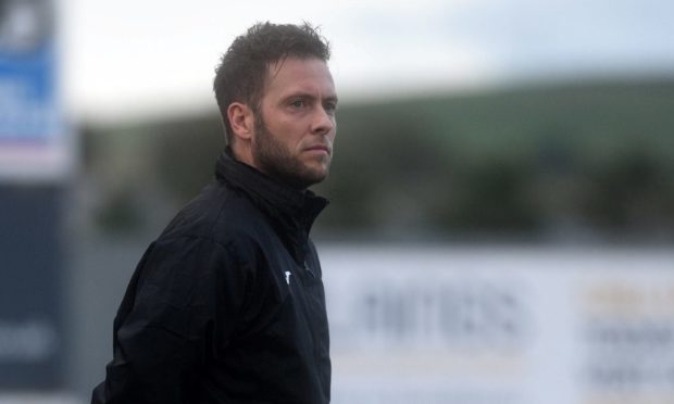 Formartine United manager Paul Lawson is aiming high for the new season. Picture by Darrell Benns