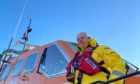 To go with story by Craig Munro. Peterhead RNLI coxswain Peter Davidson has given a gripping account of the rescue mission that saved five lives on February 5 Picture shows; RNLI Peterhead coxswain Patrick Davidson. Peterhead . Supplied by RNLI Date; 22/12/2020