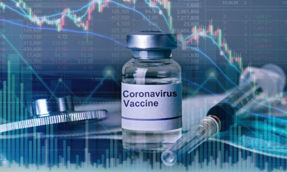 Stock image of Coronavirus vaccine.
