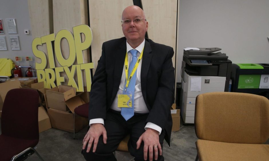 SNP chief executive Peter Murrell.
