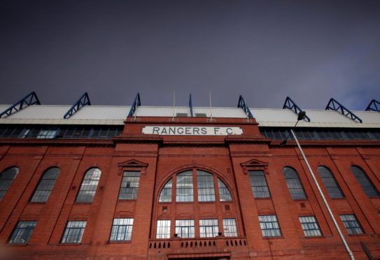 Ibrox Stadium, home of Rangers Football Club in Govan, Glasgow. Image: Ross McDairmant/Shutterstock