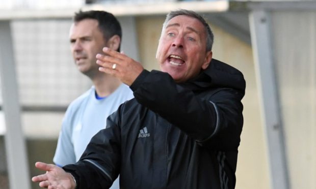 Jim McInally wants Peterhead to look up the table rather than down.