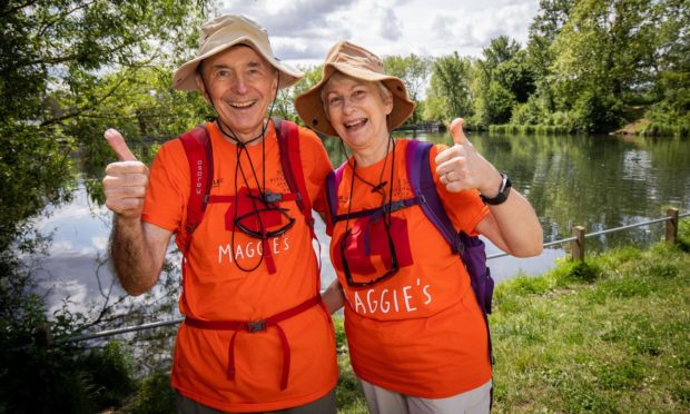 Maggies 300,000 steps challenge encourages people to stay active and support a good cause.