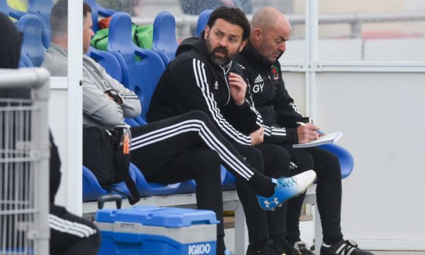 Cove Rangers manager Paul Hartley.