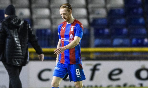 Caley Thistle midfielder David Carson.