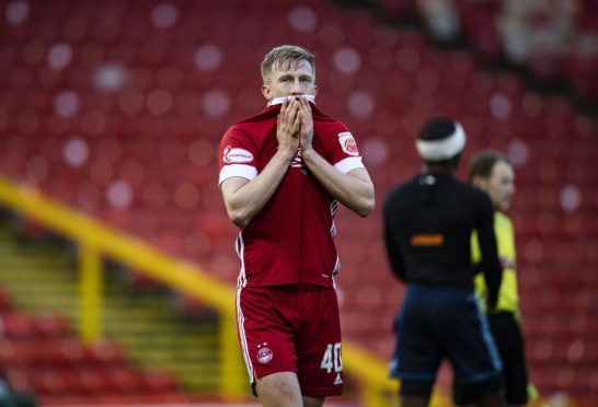 Aberdeen's Ross McCrorie.