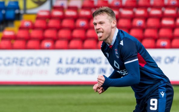 Billy Mckay scored twice against Kilmarnock last month.