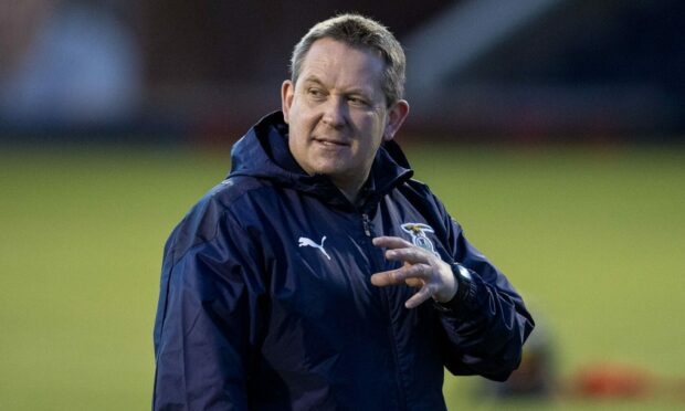 Inverness CT head coach Billy Dodds.