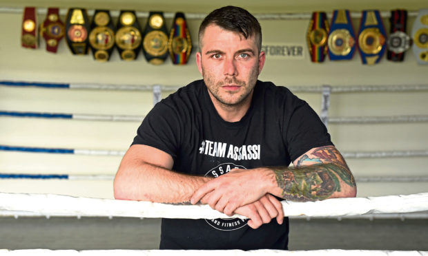 Aberdeen boxer Lee McAllister.